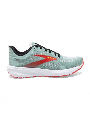 'Brooks ' Women's Launch 9 - Blue Surf / Black / Cherry Tomato solde