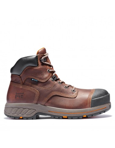 'Timberland Pro' Men's 6" Helix HD WP Comp Toe - Dark Brown / Black offre 