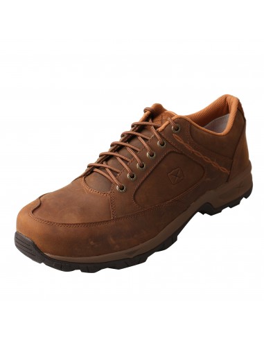 'Twisted X' Men's Oxford Steel Toe - Distressed Saddle les muscles