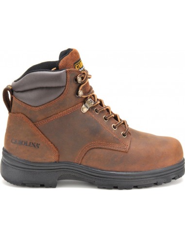 'Carolina' Men's 6" Foreman Internal Metguard Steel Toe - Dark Brown vous aussi creer 