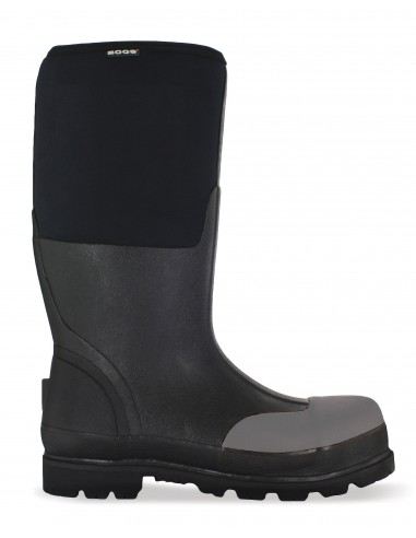 'BOGS' Men's 16" Forge WP Steel Toe - Black rembourrage situé sous