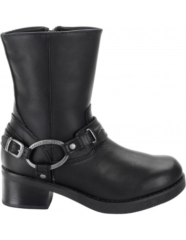 'Harley Davidson' Women's 8" Christa Harness Boot - Black pas cher 