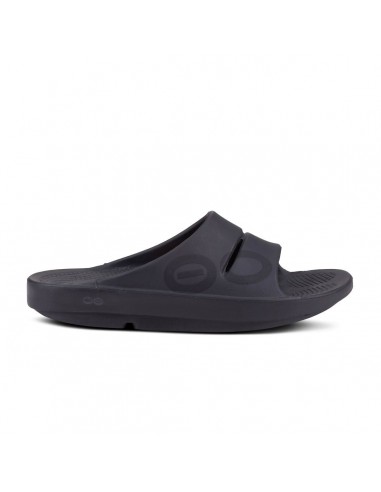 'OOFOS' Unisex OOahh Sport Slide - Matte / Black de pas cher