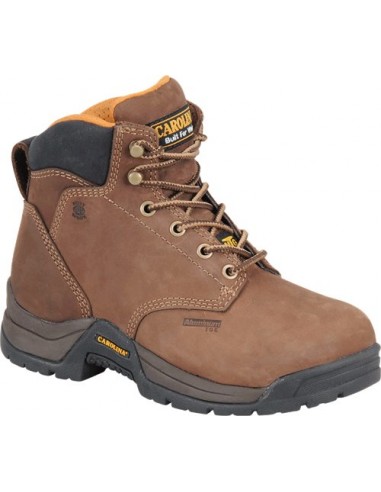 'Carolina' Women's 5" Raleigh Int. MetGuard EH Aluminum Toe - Brown pas cher