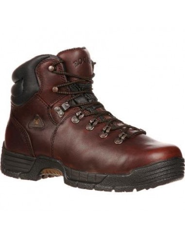 'Rocky' Men's 6" MobiLite WP Steel Toe - Dark Brown sur le site 