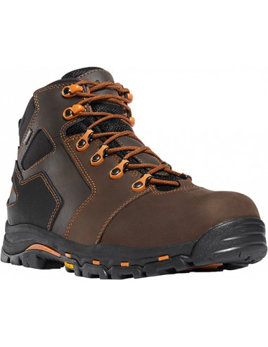 'Danner' Men's 4.5" Vicious WP Boot - Brown / Orange Livraison rapide