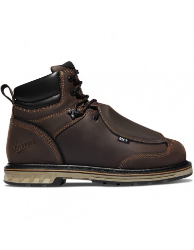 'Danner' Men's 6" Steel Yard Metguard EH Steel Toe - Brown soldes