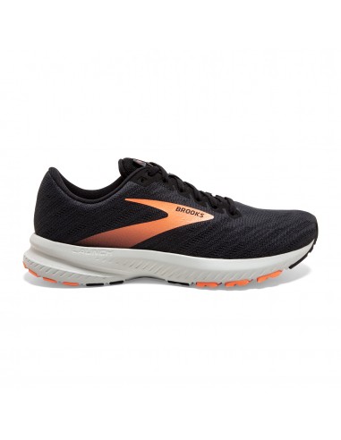 'Brooks' Women's Launch 7 - Black / Cantaloupe Les êtres humains sont 