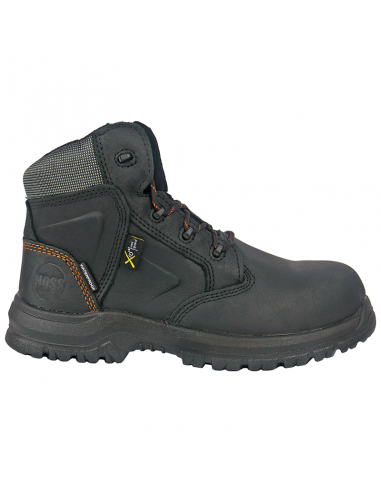 'Hoss Boot' Men's 6" Prowl Int. MetGuard EH WP Comp Toe - Black vente chaude votre 