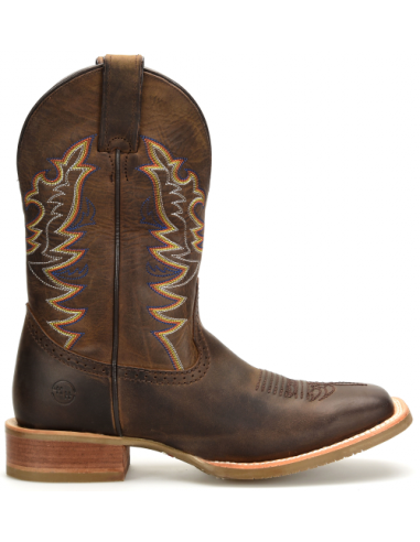 'Double H' Men's 11" Orin Western Square Toe Roper - Valencia Crazy Horse chez Cornerstreet bien 