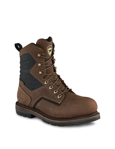 'Irish Setter' Men's 8" Ramsey 2.0 EH WP Soft Toe - Brown / Black de l' environnement