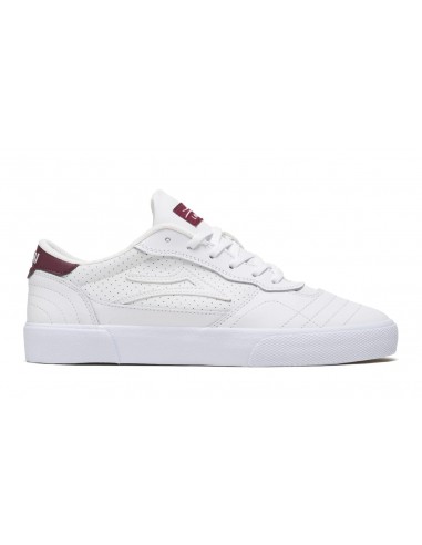 Cambridge - White/Burgundy Leather 2 - 3 jours ouvrés.