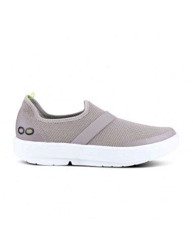 'OOFOS' Women's OOmg Low Slip On - White / Grey Comparez et commandez 