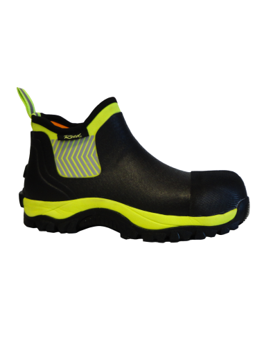 'Reed' Men's High Viz Romeo Insulated EH WP Comp Toe - Black en stock