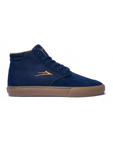 Riley 3 High - Navy/Gum Suede Les magasins à Paris et en Île-de-France