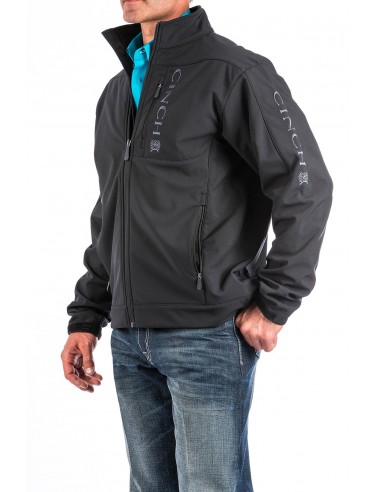 'Cinch' Men's Bonded Jacket - Black prix pour 