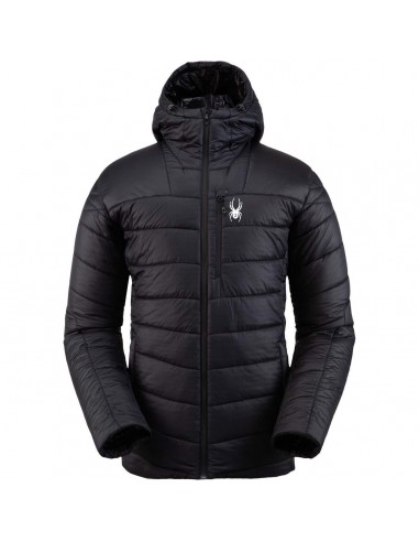 'Spyder' Men's Glissade Hooded Jacket - Black vous aussi creer 