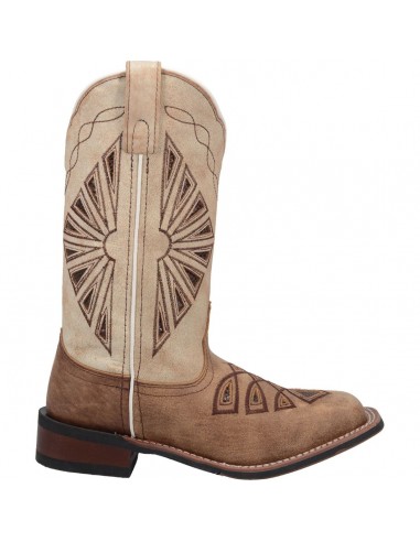 'Laredo' Women's 11" Kite Days Western Square Toe - Tan / Brown plus qu'un jeu 