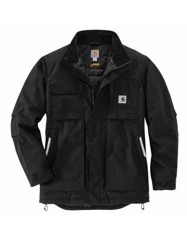 'Carhartt' Men's Yukon Extremes®Full Swing® Insulated Coat - Black pas cher 