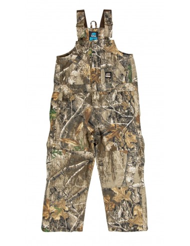 'Berne' Youth Insulated Bib Overall - Realtree Edge de pas cher