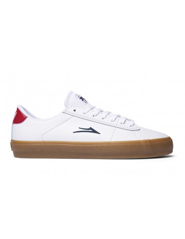 Newport - White/Gum Leather soldes