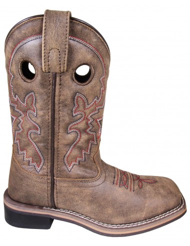 'Smoky Mountain' Youth Canyon Western Square Toe - Vintage Brown livraison et retour toujours gratuits