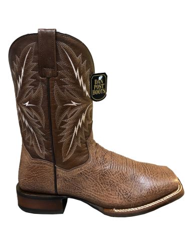 'Dan Post' Men's 11" Western Square Toe - Brown / Cognac acheter en ligne