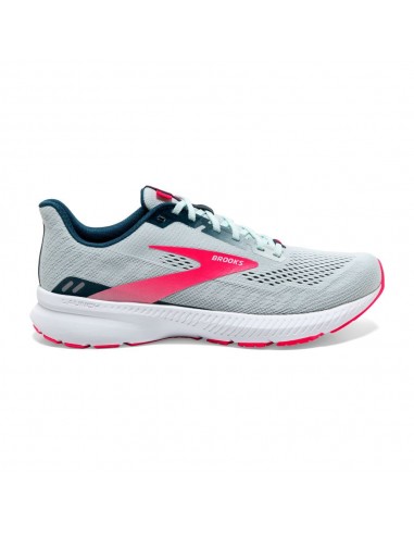 'Brooks' Women's Launch 8 - Iceflow / Navy / Pink de France