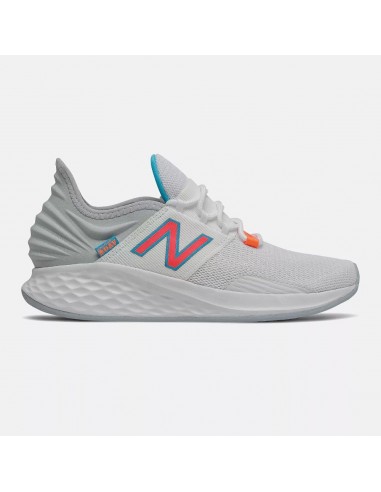 'New Balance' Women" Fresh Foam Roav - White / Vivid Coral la livraison gratuite