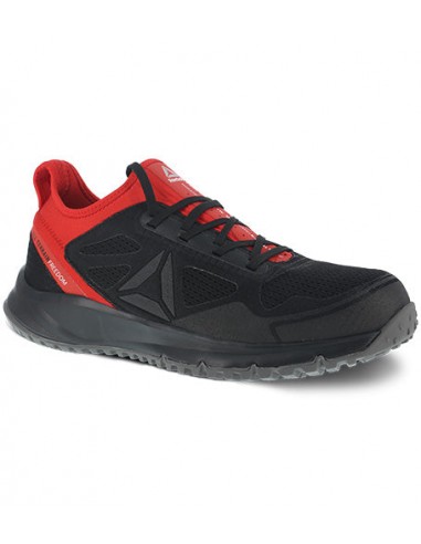 'Reebok' Men's All Terrain Athletic Steel Toe - Black / Red pour bénéficier 