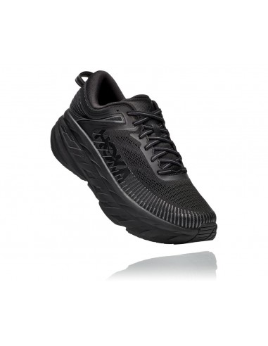 'HOKA' Men's Bondi 7 - Black / Black Livraison rapide