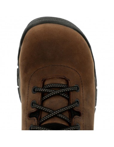 'Rocky' Men's 6" MobiLite EH WP Comp Toe - Dark Brown brillant des détails fins