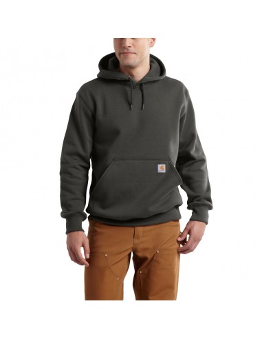 'Carhartt' Men's Rain Defender Paxton Heavyweight Hoodie - Peat en stock