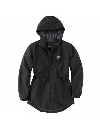 'Carhartt' Women's Rain Defender Relaxed Fit Lightweight Coat - Black pas cher