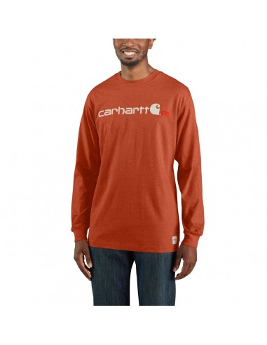 'Carhartt' Men's Flame Resistant Midweight Logo T-Shirt - Jasper Heather sélection de produits