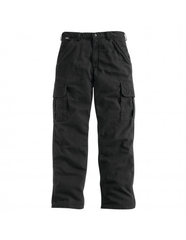 'Carhartt' Men's Flame Resistant Canvas Cargo Pant - Black une grave pollution 