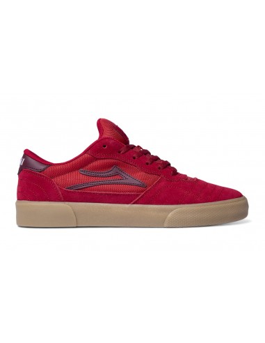 Cambridge - Red/Burgundy Suede de technologie