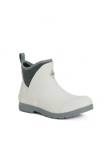 'Muck' Women's Muck Originals Ankle WP Boot - White / Grey En savoir plus