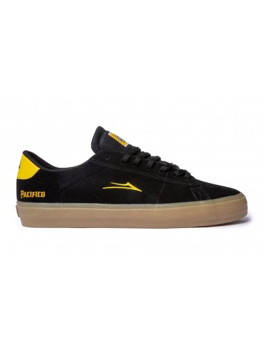 Newport - Black/Yellow Suede basket pas cher