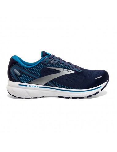 'Brooks' Men's Ghost 14 - Navy / Stellar / White Dans la société mordern