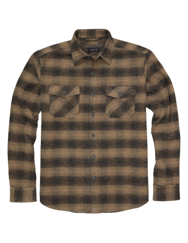 'Dakota Grizzly' Men's Briggs Flannel Button Down - Barley est présent 