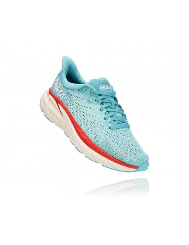 'Hoka' Women's Clifton 8 - Aquarelle / Eggshell Blue Véritable concentré