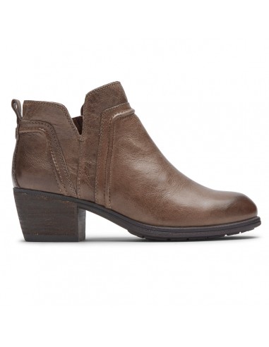 'Cobb Hill' Women's Anisa V Cut Bootie - Stone Leather livraison et retour toujours gratuits