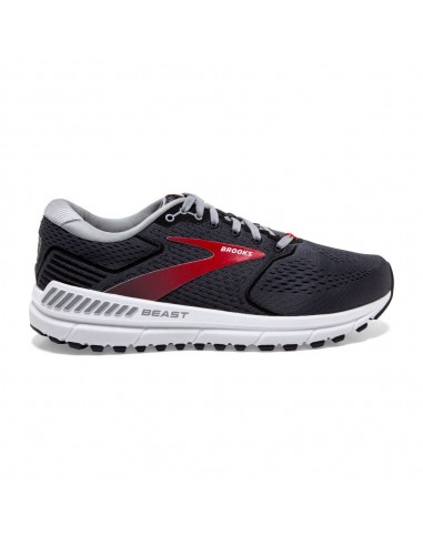 'Brooks' Men's Beast 20 - Pearl / Black / Red Comparez plus de prix